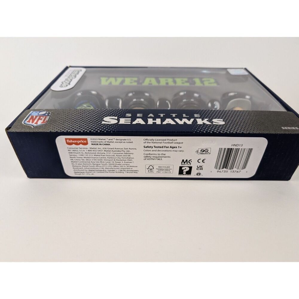 Little People Collector NFL Seattle Seahawks Fisher Price Series 1 NEW toys baby - Picture 7 of 8